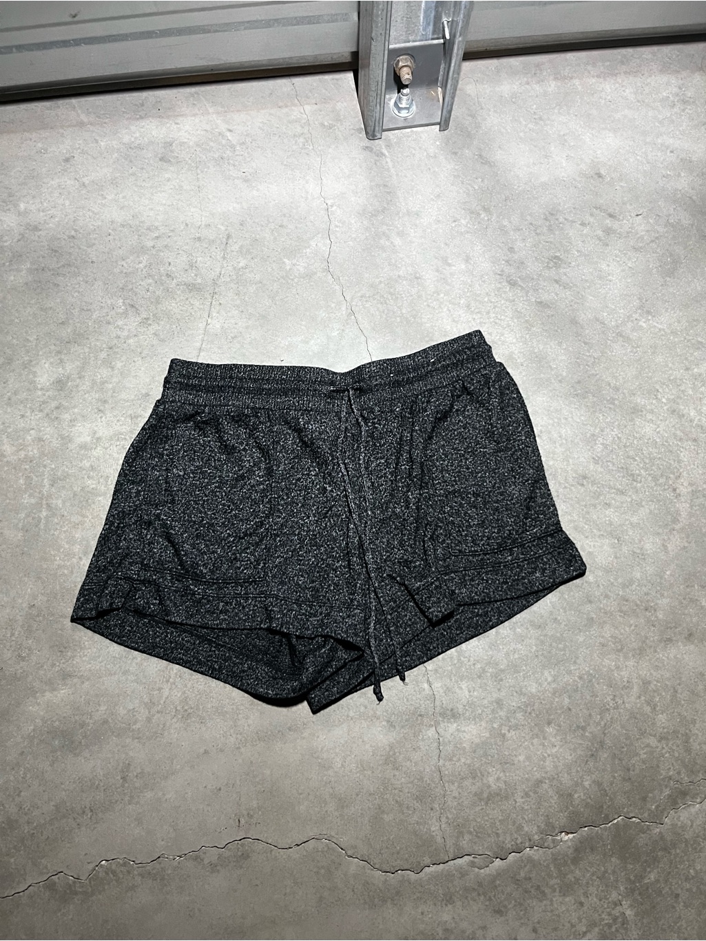 Stars Above Dark Heather Gray Athletic Knit Shorts